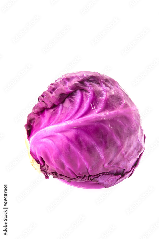 Cabbage isolated on white Cabbage isolated on white