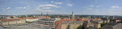 Dresden panorama from Kreuzkirche