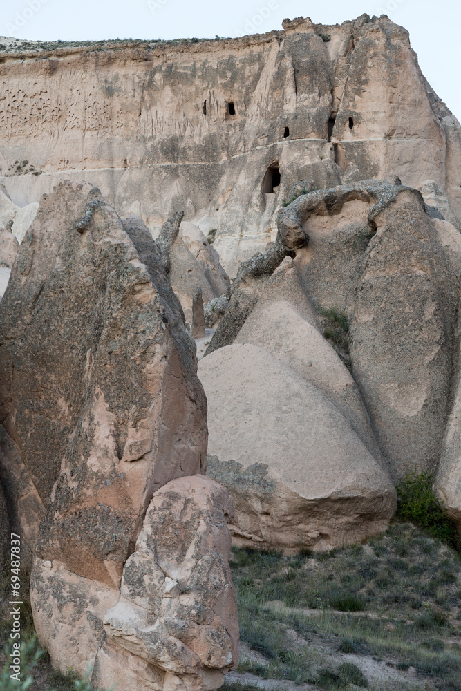Rock formations in Goreme National Park. Cappadocia, Turkey Rock formations in Goreme National Park. Cappadocia, Turkey