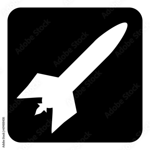 Military rocket button