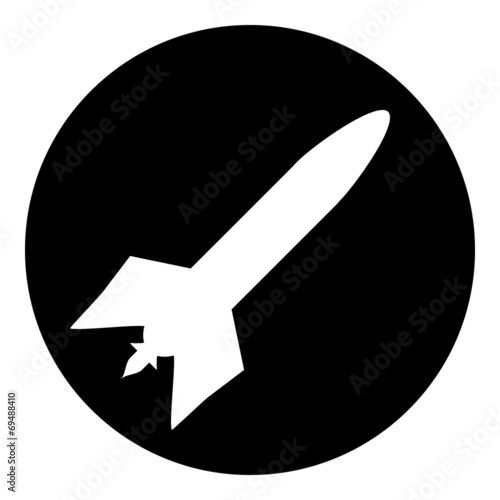 Military rocket button