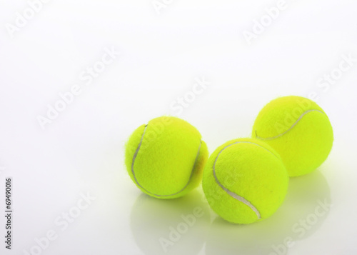 tennis ball isolated © sutichak