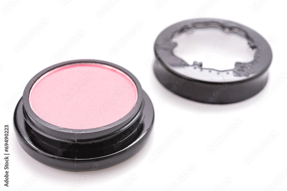 Cosmetic makeup isolated on white Cosmetic makeup isolated on white