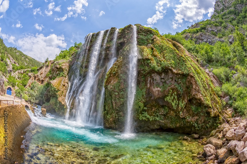 Waterfall Krcic fisheye