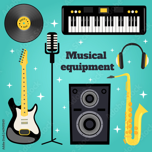Music equipment set