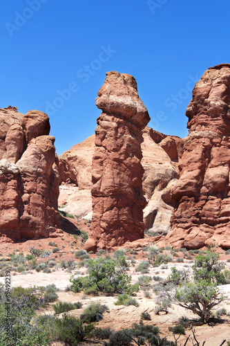 Rocks in Arches National Park - Utah 