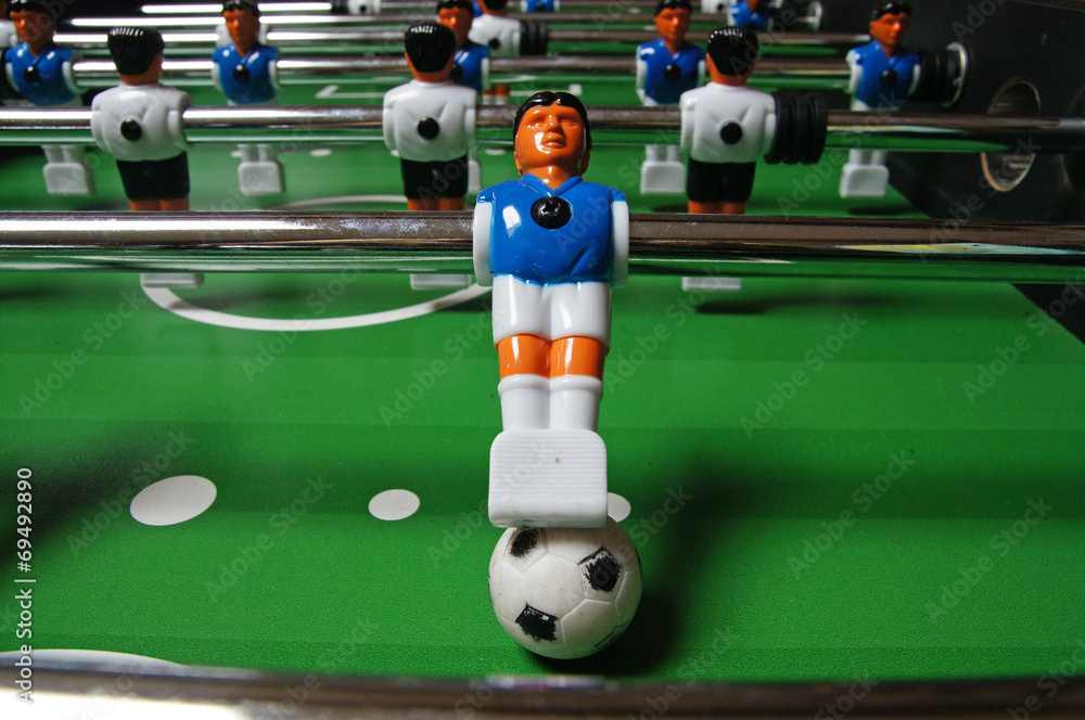 Fototapeta premium figurine de baby-foot ou billard chinois