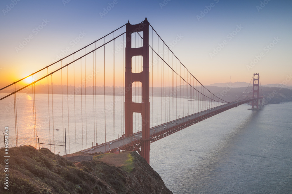 Fototapeta premium Golden Gate Bridge, San Francisco, USA