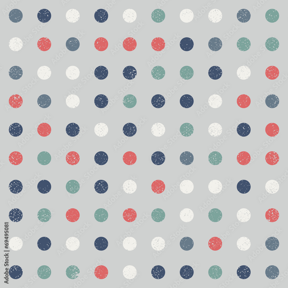 Vector circle pattern background with a grunge texture overlay Vector circle pattern background with a grunge texture overlay