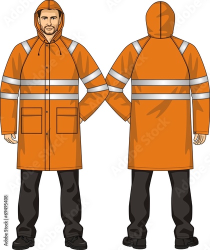 Raincoat alarm