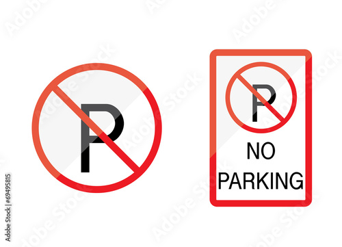 no parking sign