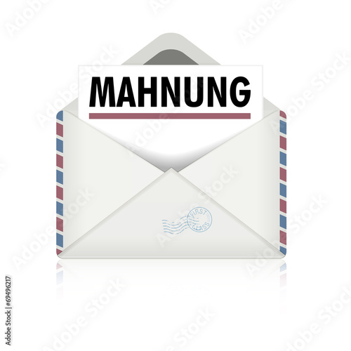 Brief Mahnung