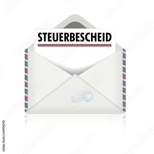 Brief Steuerbescheid