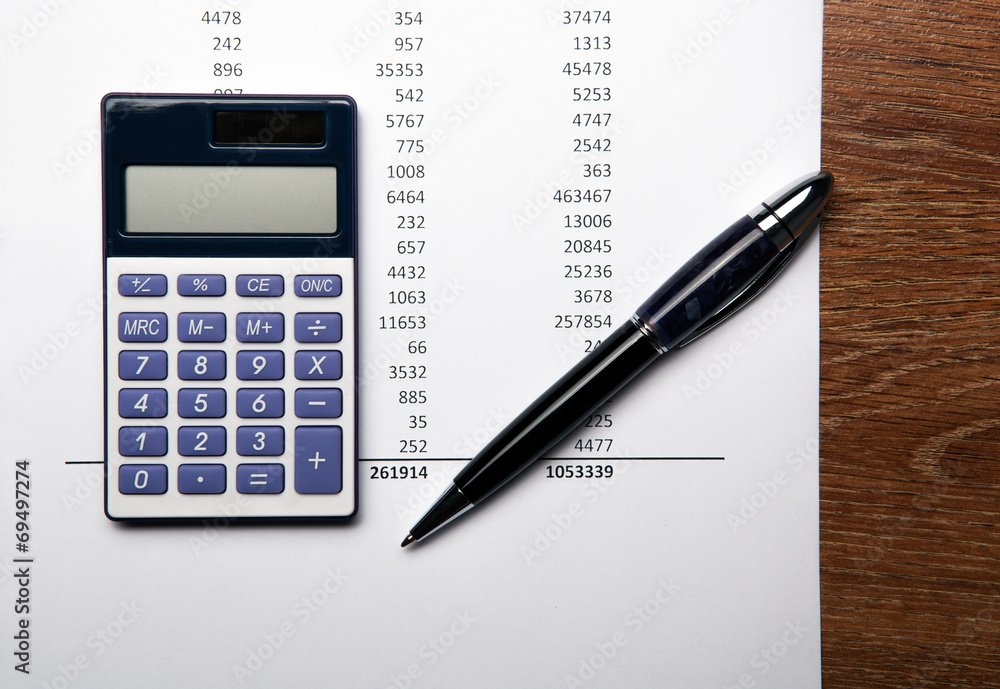 work on the calculator and papers work on the calculator and papers