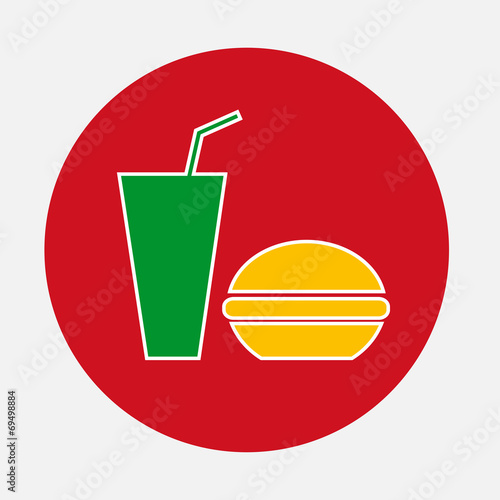 Fast Food. Vector Illustration