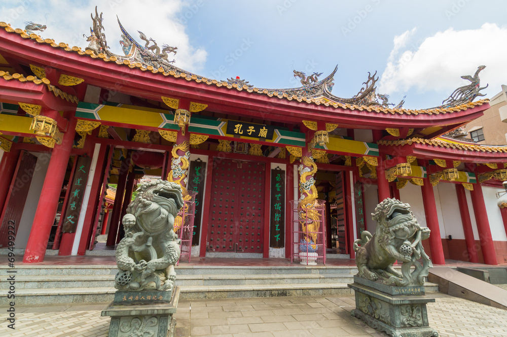 Confucian Temple (孔子廟) in Nagasaki, Japan