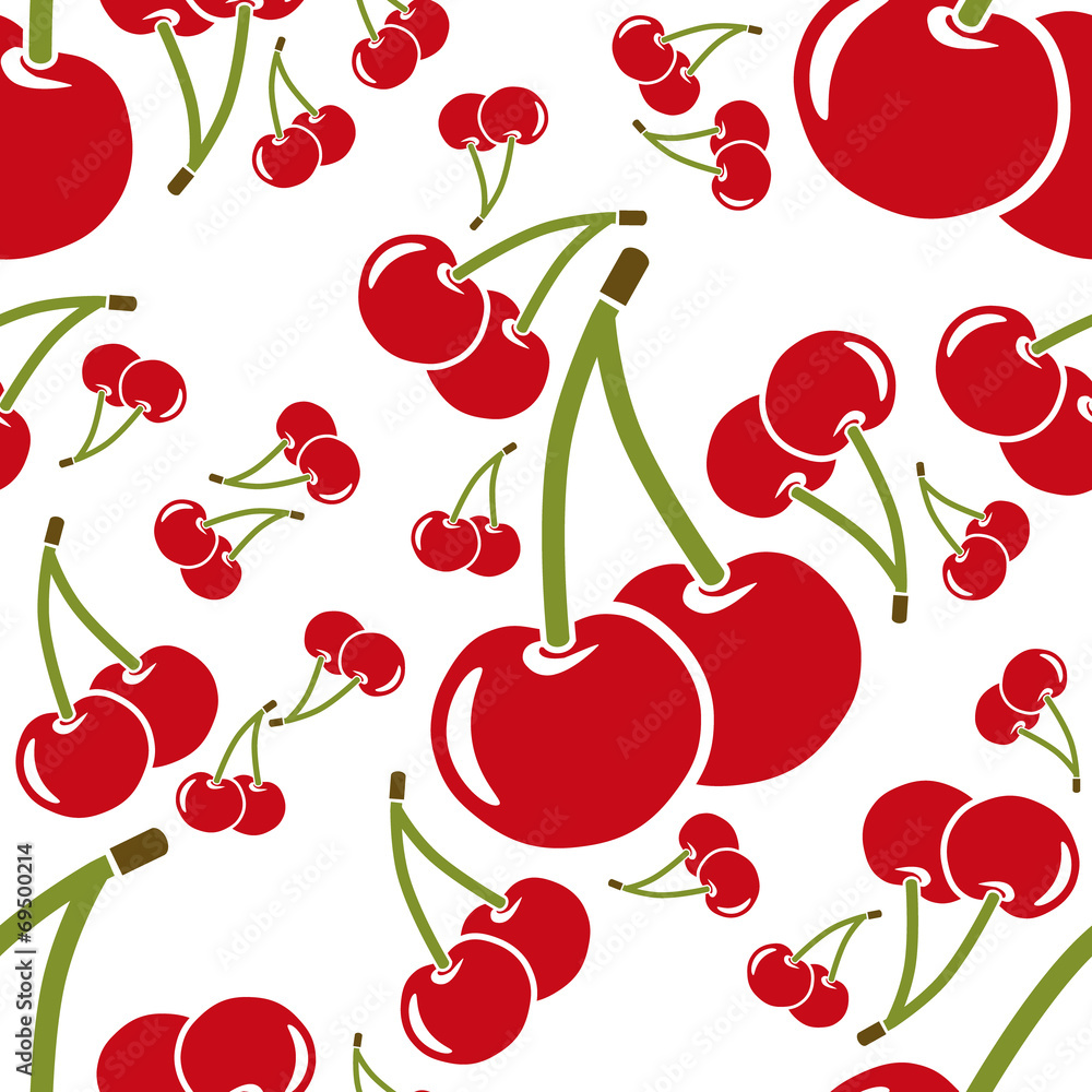 cherry seamless pattern