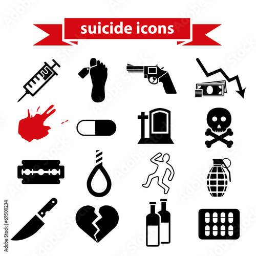 suicide icons