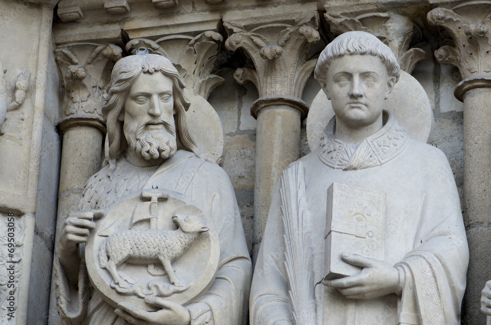 Notre Dame - Détail Façade - Paris