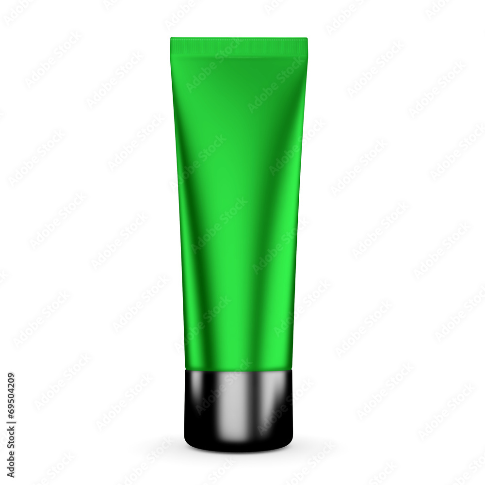 Tube of cream color Tube of cream color
