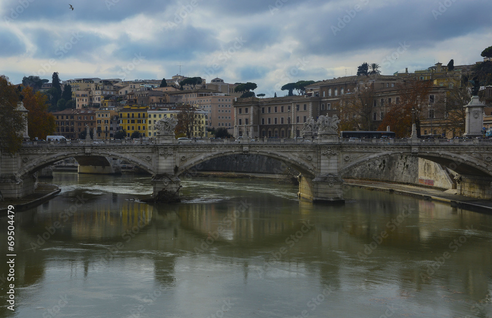 Ponte Sant'Angelo Rome, Italy