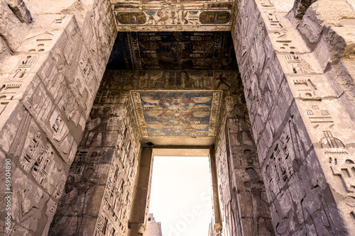 Obraz na plátně Templo funerario de Ramsés III