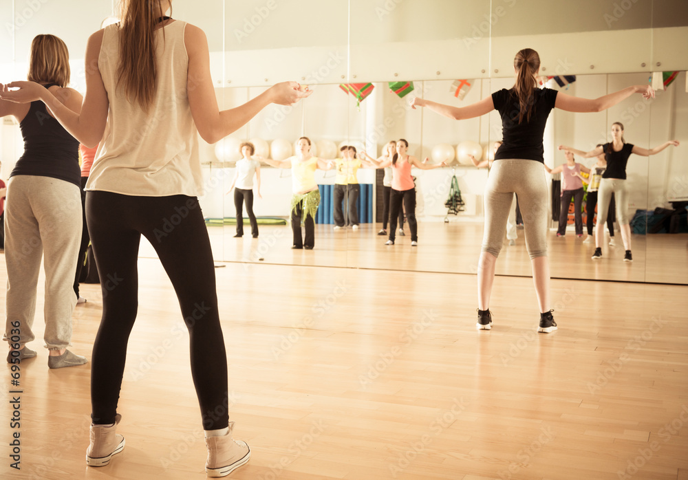 Obraz premium Dance class for women