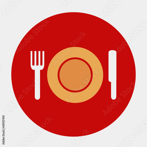 Plate web icon