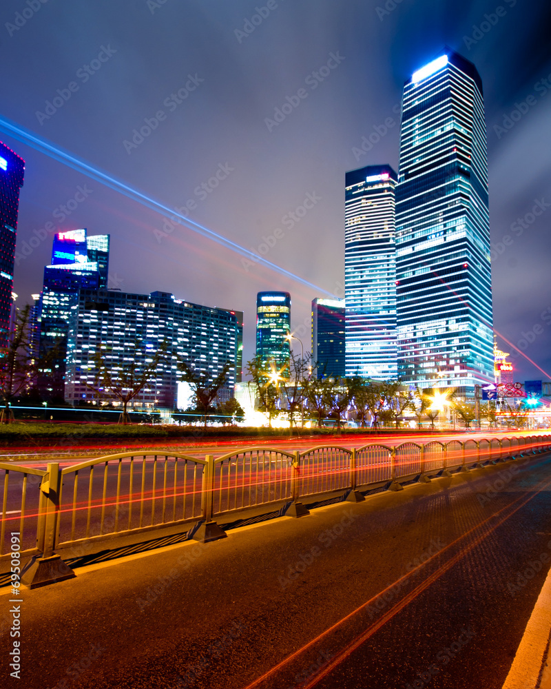 Fototapeta premium light trails