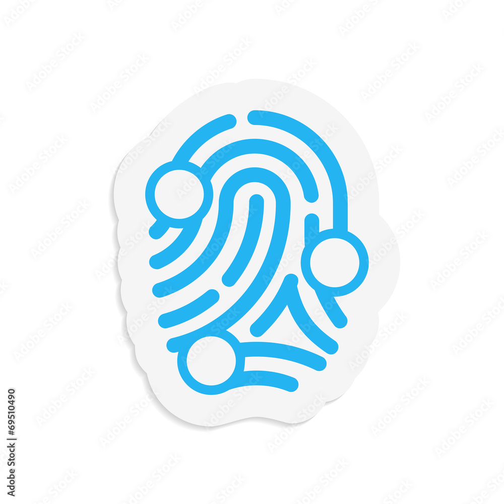 Scan fingerprint Scan fingerprint