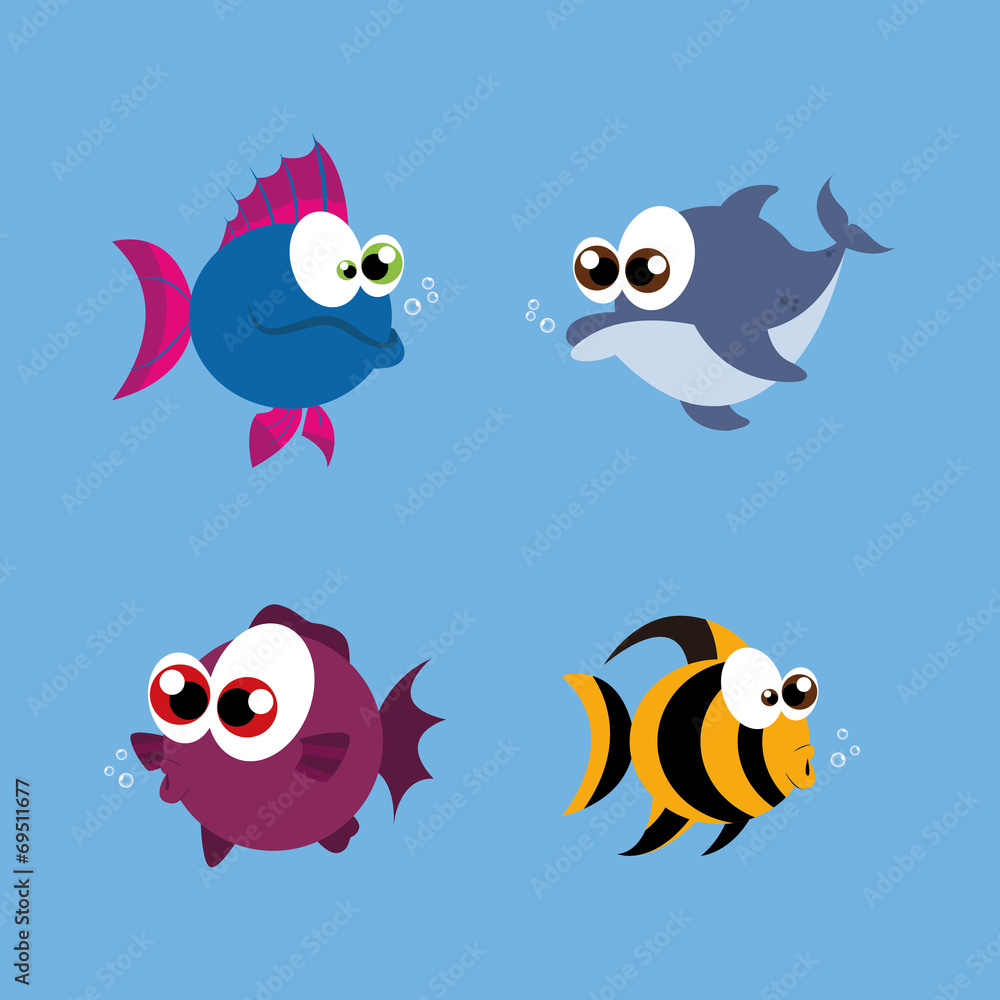 Fototapeta premium Water Animals