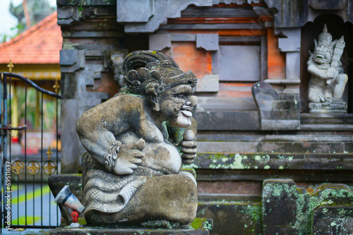 Traditional Balinese sculpture in Ubud