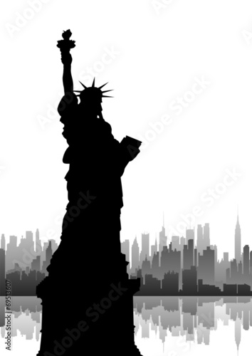 New York City. vector file