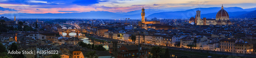 Florence, Italy - view of the city, panorama #69516022