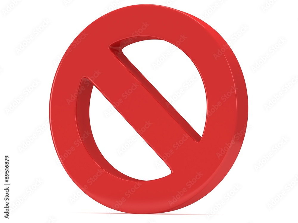 No Sign. Forbidden sign. No Sign. Forbidden sign.