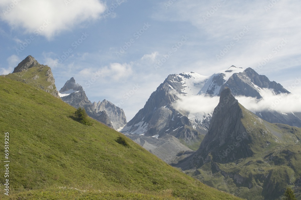 Fototapeta premium sommet parc national de la cannoise.