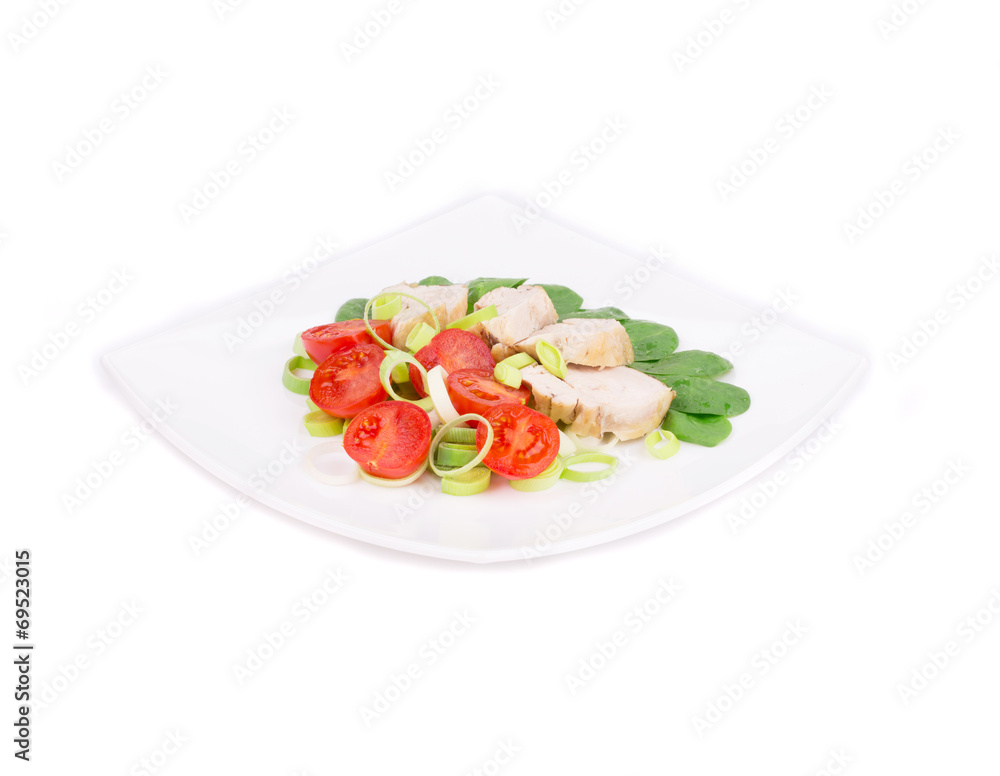 Close up of healthy salad. Close up of healthy salad.
