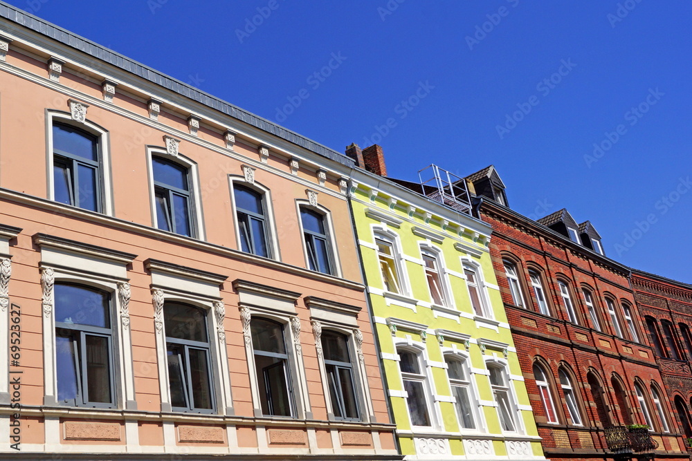 Fototapeta premium Altbauten in der Altstadt von EUSKIRCHEN ( bei Bonn )