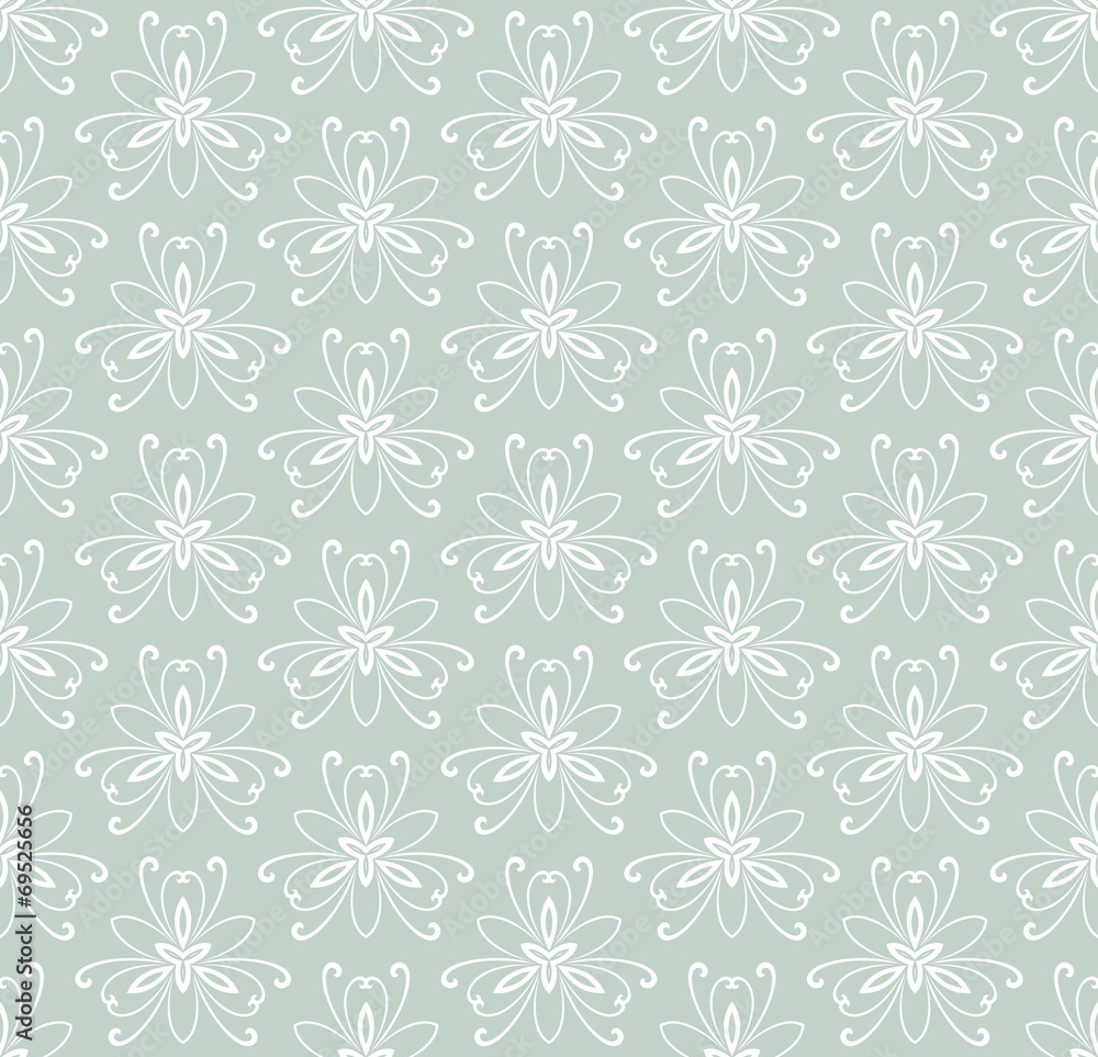 Orient Seamless Vector Pattern. Abstract Background