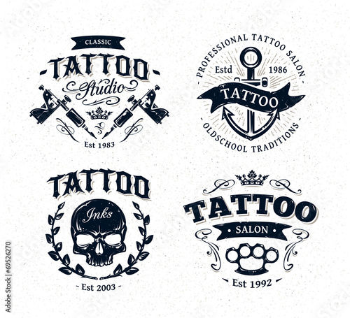 Tattoo Studio Emblems