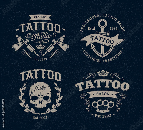 Tattoo Studio Emblems