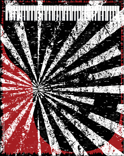 Jazz Grunge Piano Background