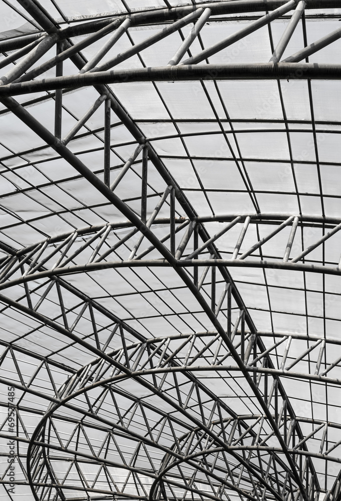 Metal roof structure
