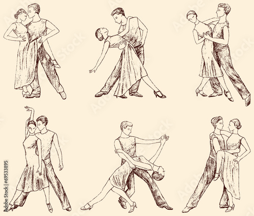 dancing couple
