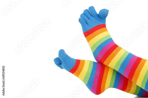 colored socks