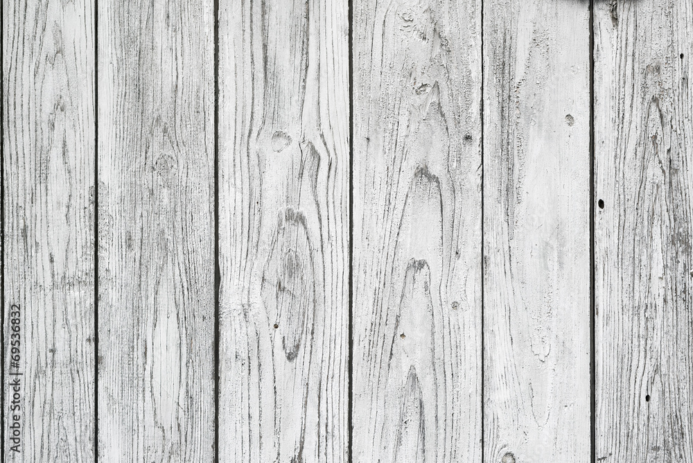 Fototapeta premium White planks