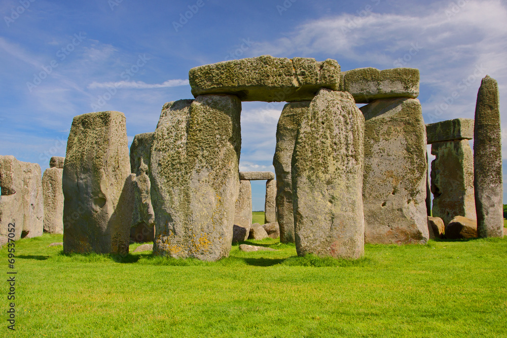 Fototapeta premium Stonehenge, Wiltshire, Großbritannien