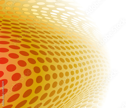 Abstract background circles YELOOW