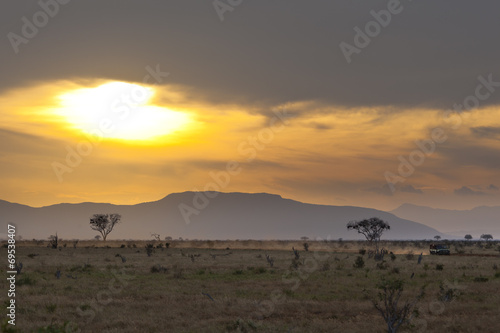 Tsavo East Sunset