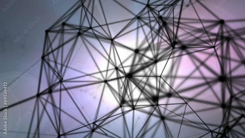 Abstract structure and lights network